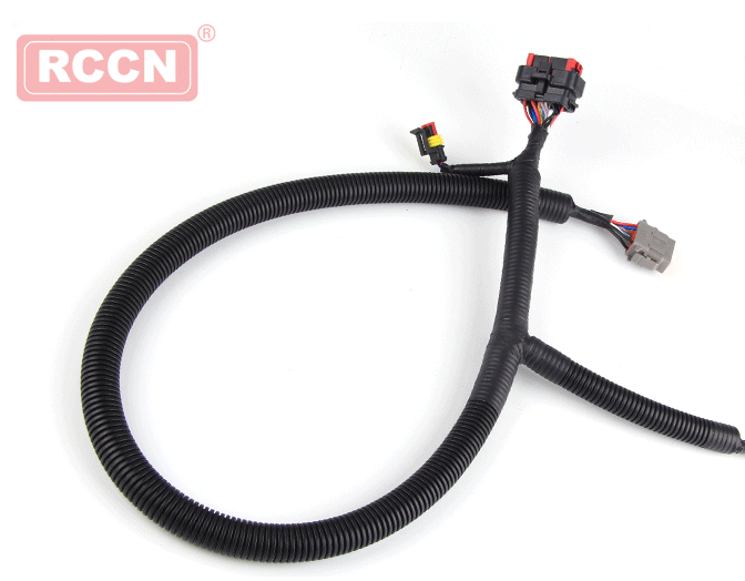 Reasonable allocation of car harness assembly node connection scheme