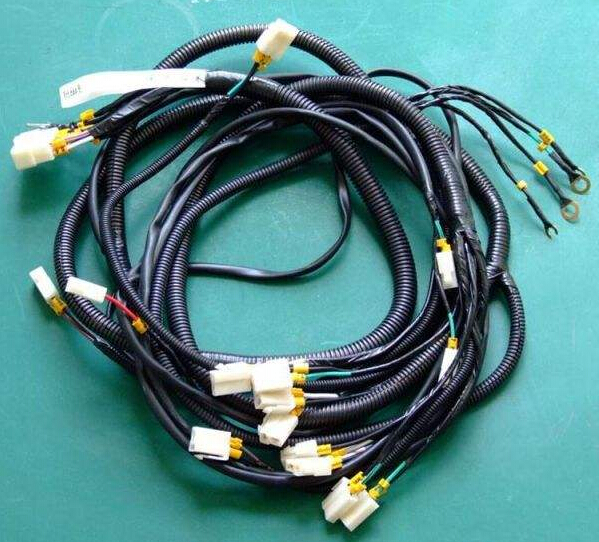 What is a complete vehicle wiring harness?