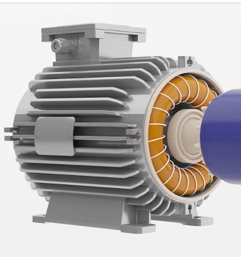 What are the advantages of the motor in the subway track system?