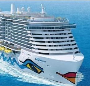 Cruise ship into a new shipbuilding market green 