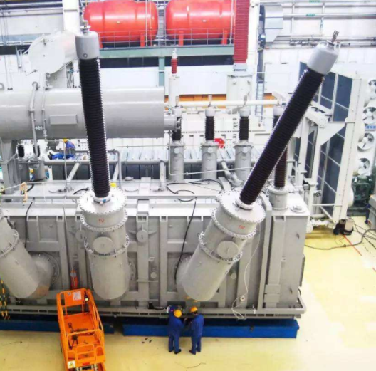 Safety measures for replacing the insulated terminal on the bottom side of the transformer