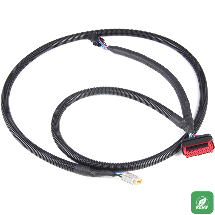 Attention links in wire harness processing quality inspection