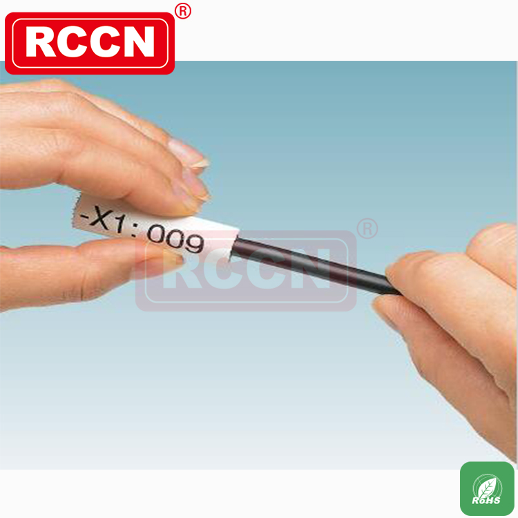 Heat shrinkable tube label tape
